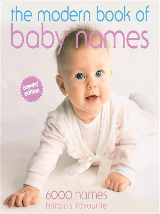 Title details for Modern Book of Baby Names by Hilary Spence - Wait list